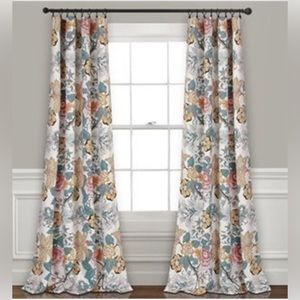 The Curated Nomad Chorro Room Darkening Curtain Panel Pair 95”